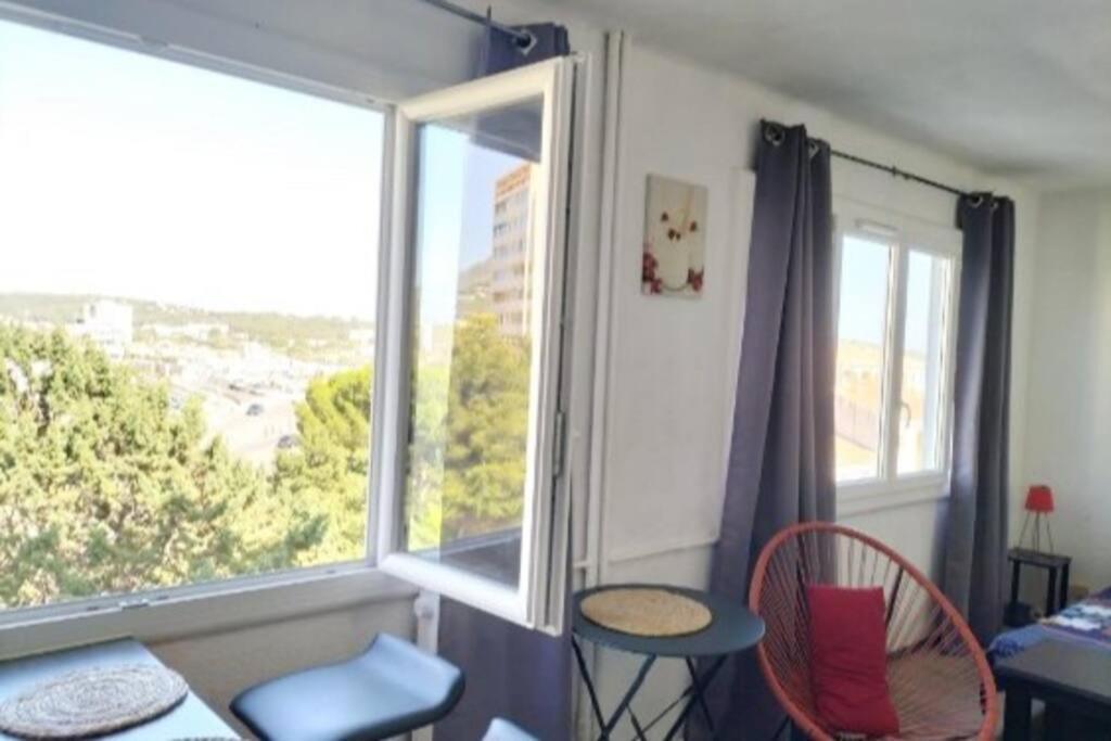 شقة Toulon Est La Valette Studio 35M2 Dominant Parking Proche Mer المظهر الخارجي الصورة
